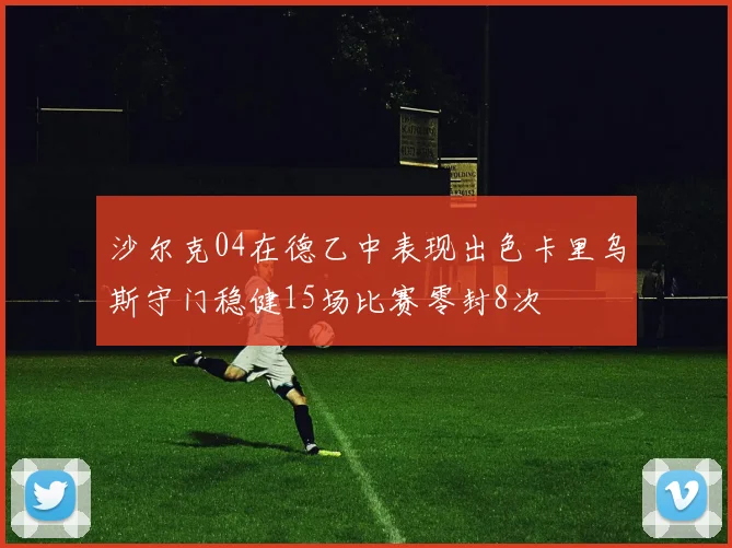 沙尔克04在德乙中表现出色卡里乌斯守门稳健15场比赛零封8次